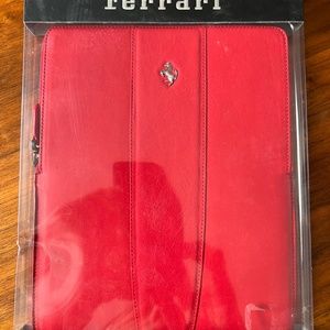 Ferrari iPad 3 FF Red Leather Case